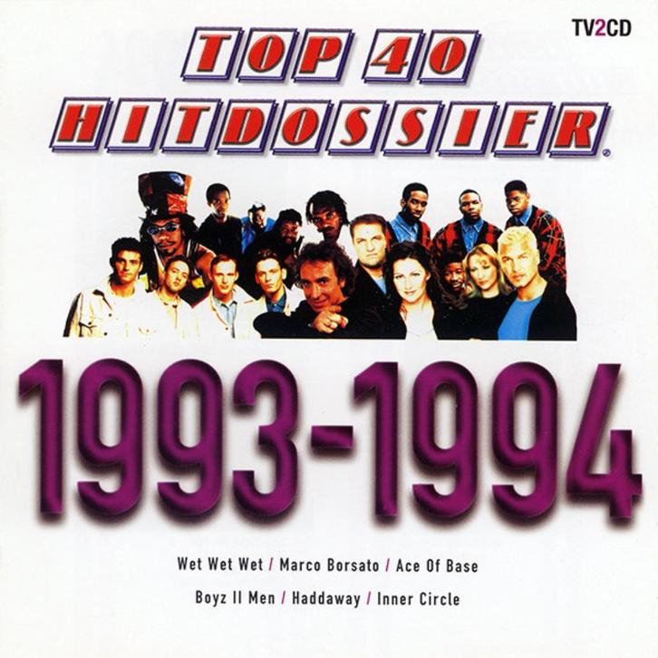 400 - TOP 40 - HITDOSSIER - 1993-1994 - 2CD - NIEUW, Cd's en Dvd's, Cd's | Verzamelalbums, Nieuw in verpakking, Pop, Verzenden