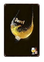 Duvel blikken decoratie plaat, Verzamelen, Merken en Reclamevoorwerpen, Ophalen of Verzenden, Zo goed als nieuw, Reclamebord