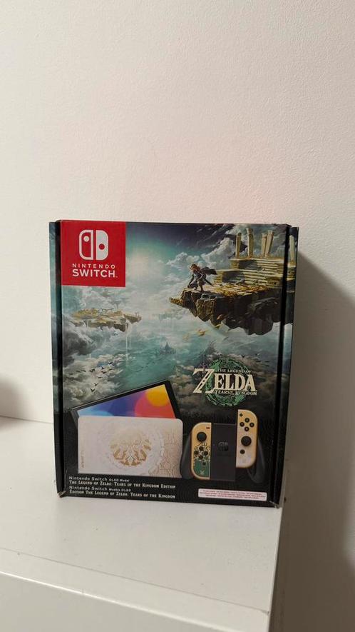 Nintendo Switch NIEUWE OLED Zelda Tears of The Kingdom, Games en Spelcomputers, Spelcomputers | Nintendo Switch, Zo goed als nieuw