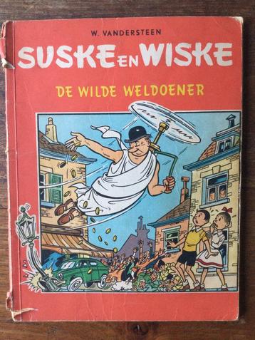 Suske en Wiske De wilde weldoener 1ste druk 1962 nr 44 beschikbaar voor biedingen