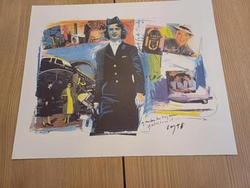 Originele Sabena druk op dik papier (2/3) beschikbaar voor biedingen