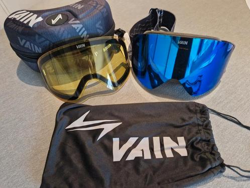 Nieuwe skibril met magnetisch verstelbare glazen, Vain, Sports & Fitness, Ski & Ski de fond, Comme neuf, Enlèvement