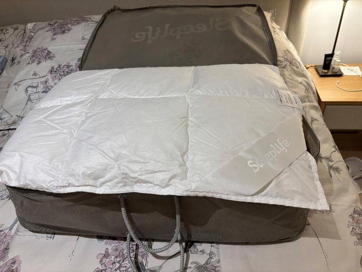 Couette/Couette, Maison & Meubles, Chambre à coucher | Linge de lit, Comme neuf, Couverture ou Couette, Deux personnes, Blanc