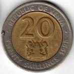 Kenya : 20 Shillings 1998  KM#32  Ref 15758, Postzegels en Munten, Munten | Afrika, Ophalen of Verzenden, Overige landen, Losse munt