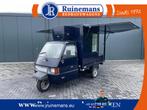 Piaggio APE TM Incl. Kanteltrailer / Mobiele koeling / Tapin, Blauw, Handgeschakeld, Particulier, Onderhoudsboekje