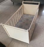 Retro kinderbedje op wieltjes, Ophalen, Gebruikt, Minder dan 140 cm, Matras