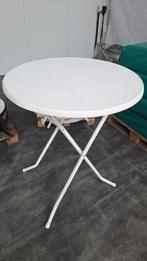 Statafel wit, Huis en Inrichting, Ophalen, Gebruikt