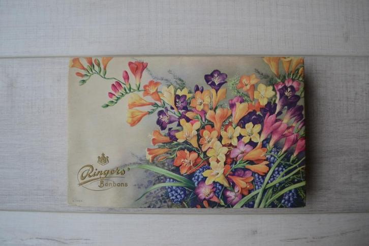 Vintage bonbondoos Ringers, Antiek en Kunst, Curiosa en Brocante, Ophalen of Verzenden