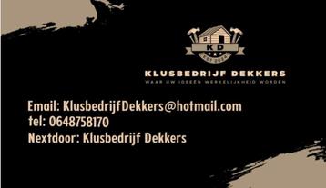 klusser aangeboden beschikbaar voor biedingen