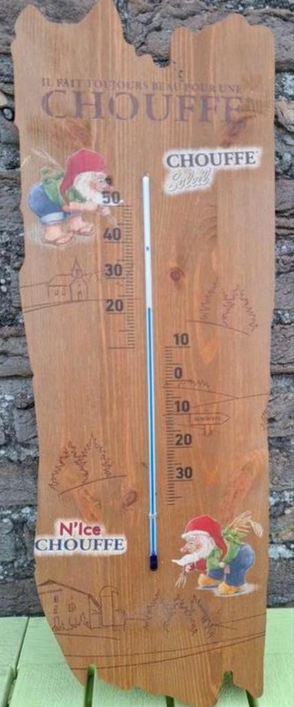 Chouffe thermometer NIEUW
Originele grote thermo, Verzamelen, Biermerken, Nieuw, Ophalen of Verzenden