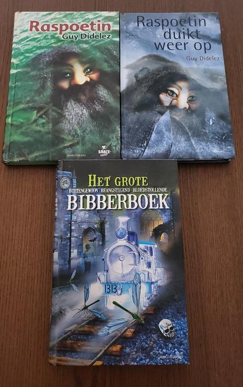 Set van 3 Bibberboeken – Griezelverhalen voor Jongeren, Boeken, Kinderboeken | Jeugd | 10 tot 12 jaar, Zo goed als nieuw, Ophalen of Verzenden