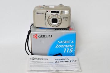 Yashica Zoomate 115.. Zo goed als nieuw + gebruiksaanwijzing beschikbaar voor biedingen