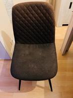 6 CHAISES A VENDRE, Brun, Enlèvement, Tissus, Moderne