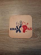 Oud bierviltje/sousbock krak pils, Verzamelen, Ophalen of Verzenden