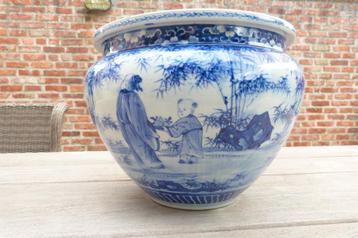 Orienthal planten caspeau grote pot keramiek beschikbaar voor biedingen