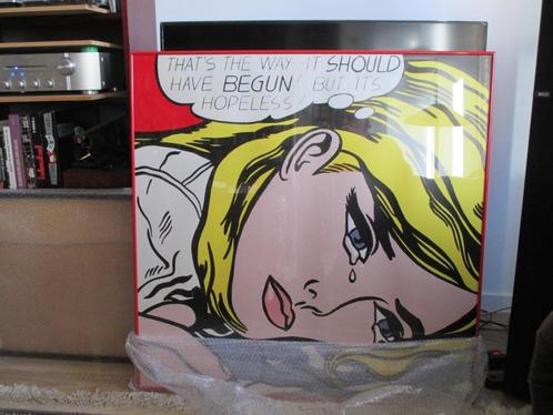 Art Deco Roy 1lichtenstein, Antiek en Kunst, Kunst | Litho's en Zeefdrukken, Ophalen