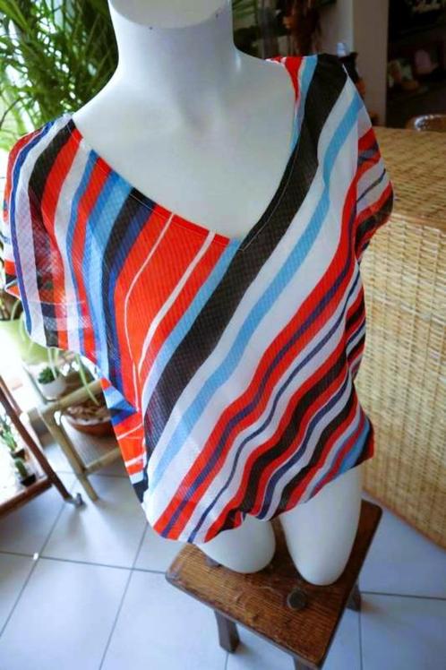 leuk stijlvol shirt blouse, Kleding | Dames, Blouses en Tunieken, Gedragen, Maat 38/40 (M), Overige kleuren, Ophalen of Verzenden