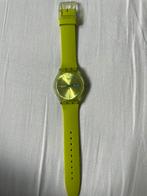 Swatch horloge limoen groen, Comme neuf, Enlèvement, Montre-bracelet, Swatch