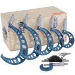Analoge buiten micrometer set 0 tot 150 mm GRATIS VERZENDING, Verzenden, Nieuw