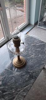 petroleaumlamp, Ophalen, Gebruikt, Glas, 50 tot 75 cm