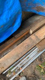 Houten bruggen 6cm dikte, lengte 6m, Doe-het-zelf en Bouw, Hout en Planken, Ophalen