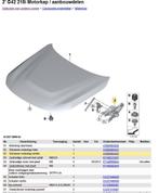 OEM BMW G42 G87 G20 G80 G28 G21 G22 #41008494432 scharnier, Auto-onderdelen, Ophalen of Verzenden, Nieuw, BMW