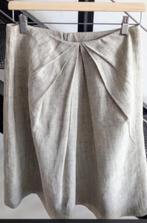 Dries Van Noten plooirok beige, Maat 38/40 (M), Beige, Ophalen of Verzenden, Zo goed als nieuw