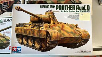 Tamiya 1/35 - WO2 - modellen beschikbaar voor biedingen