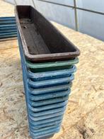 bloembakken 98 cm, Tuin en Terras, Tuin, Kunststof, Gebruikt, Minder dan 30 cm