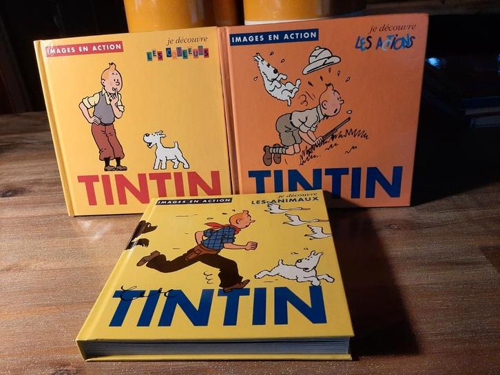 Kuifje Afbeelding in Actieboek, Verzamelen, Stripfiguren, Zo goed als nieuw, Kuifje, Ophalen of Verzenden