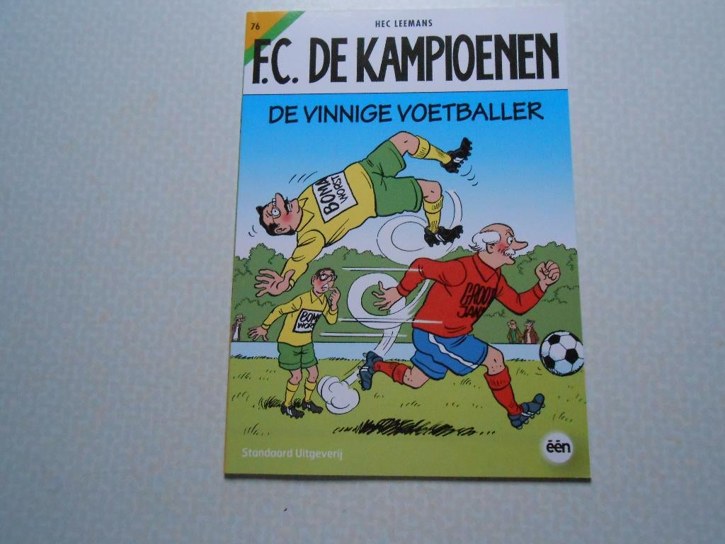 F.C. De kampioenen 76 De vinnige voetballer 2013 1ste druk., Boeken, Stripverhalen, Nieuw, Eén stripboek, Ophalen of Verzenden