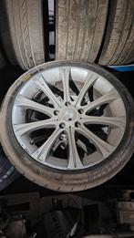 bmw velgen met rallybanden, Ophalen, 18 inch, Gebruikt, Velg(en)