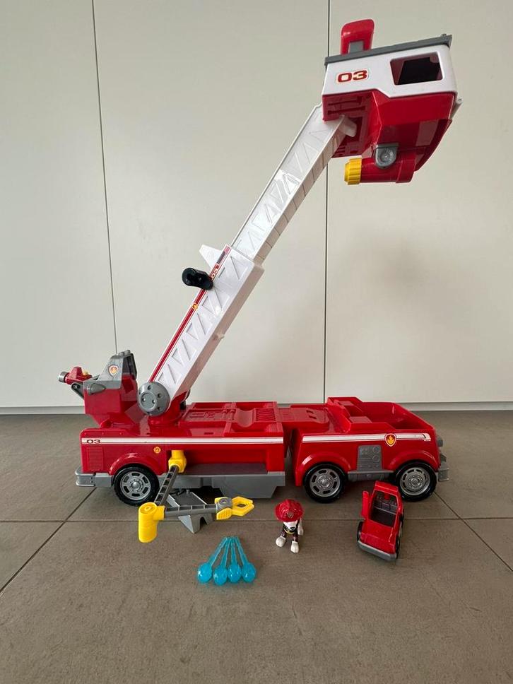 Paw Patrol brandweerwagen, Kinderen en Baby's, Speelgoed |Speelgoedvoertuigen, Zo goed als nieuw, Ophalen