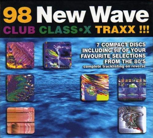 98 New Wave Club Class-X Traxx (7CD Box set), CD & DVD, CD | Pop, Enlèvement ou Envoi