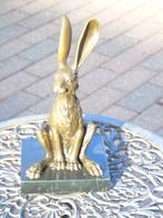 Haas met grote oren in brons gesigneerd, MILO, Ophalen, Brons