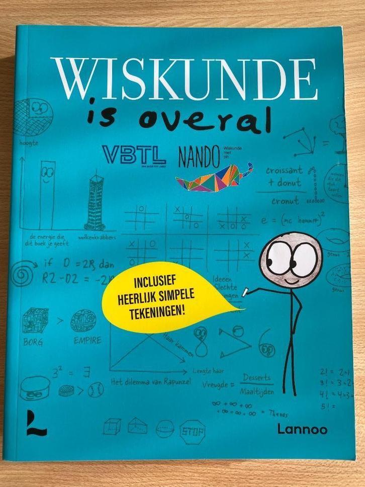 Boek „Wiskunde is overal” van Ben Orlin, Boeken, Wetenschap, Nieuw, Overige wetenschappen, Ophalen