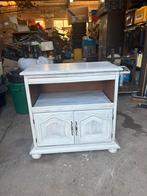 Meuble tv cérusé, Huis en Inrichting, Ophalen, Gebruikt, Eikenhout, Minder dan 100 cm