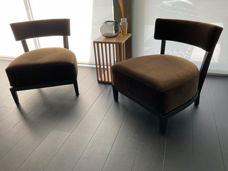 lounge zetels 2 stuks ALFA, Huis en Inrichting, Zetels | Zetels en Chaises Longues, Ophalen