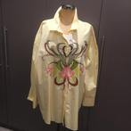 Prachtige bloes van MARINA RINALDI, NIEUW, maat 50, Blouse of Tuniek, Geel, Nieuw, Ophalen of Verzenden