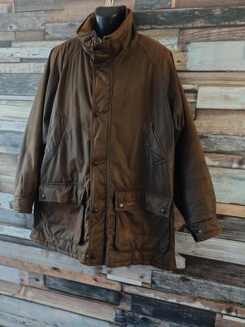 Veste Barbour Wax XL (XXL), Barbour, Enlèvement ou Envoi, Taille 56/58 (XL), Brun
