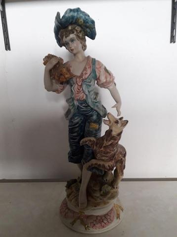 Beeld houtsprokkelaar, Antiek en Kunst, Curiosa en Brocante, Ophalen