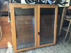 Fenêtre en bois double vitrage, Ophalen, Gebruikt, Dubbelglas