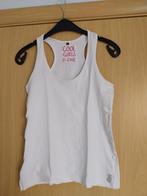 Wit topje maat 176, Kinderen en Baby's, Kinderkleding | Maat 176, Ophalen of Verzenden, Gebruikt, Meisje, Shirt of Longsleeve