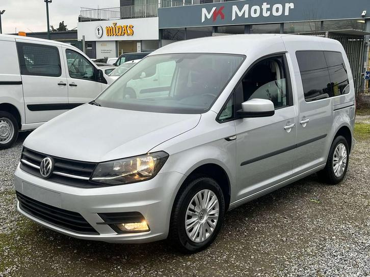 Volkswagen Caddy 🟢2.0 TDi 102CV BOITE AUTO 5 PLACES GARAN, Autos, Volkswagen, Entreprise, Achat, Autres modèles, ABS, Airbags