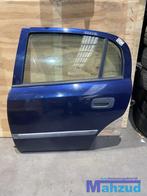 OPEL ASTRA G links achter LA Blauw Z282 deur portier, Auto-onderdelen, Ophalen of Verzenden, Gebruikt, Opel, Deur