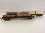 HO Jouef SNCF Ref 6550 wagons hout (652), Hobby en Vrije tijd, Modeltreinen | H0, Gebruikt, Gelijkstroom, Jouef, Verzenden