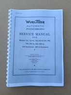 Service Manual: Wurlitzer 500 / 800 (1941) jukebox nieuw !!, Verzamelen, Automaten | Jukeboxen, Wurlitzer, Ophalen of Verzenden