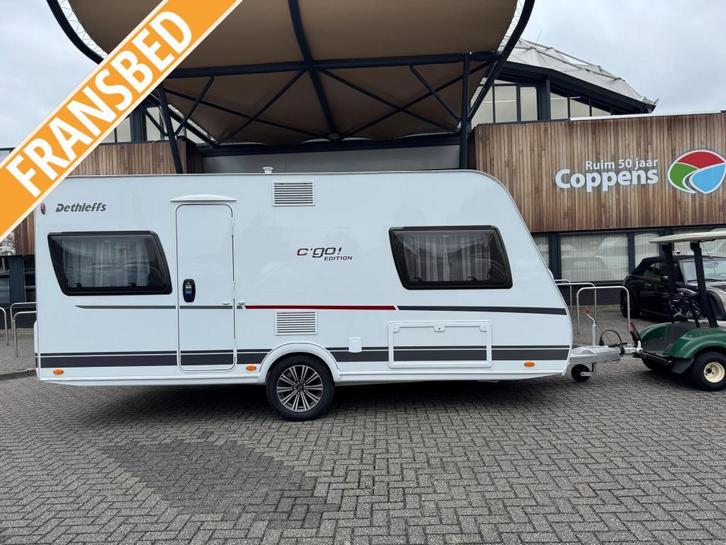 Dethleffs C'Go Edition 10 475 FR 2024 ACTIEMODEL!, Caravans en Kamperen, Caravans, tot en met 4, 1000 - 1250 kg, Rondzit, Dethleffs