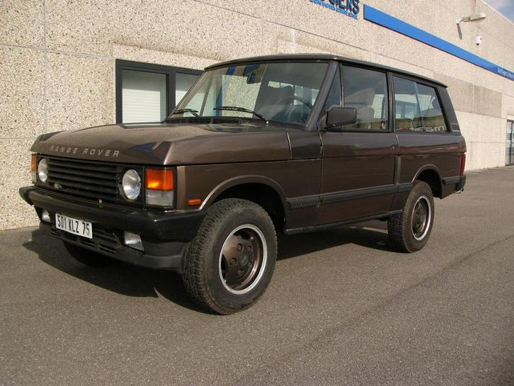 Range Rover 3500 injection "classic" 2 portes 1989, Auto's, Land Rover, Bedrijf, Climate control, Lichtmetalen velgen, Metaalkleur
