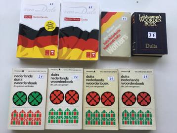 diverse Duitse taalboeken en woordenboeken